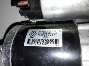 NISSAN Qashqai (2013–2021) Starter 233000557R - 3