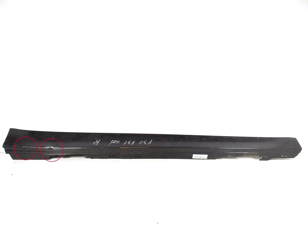 BMW 3 Series F30/F31 (2011-2020) Δεξιά κάλυψη πλαστικού πλαισίου 7256912 21607156