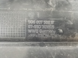 Volkswagen Golf VII (2012–2026) Heckstoßstangen Unterspoiler 5G6807568B - 3