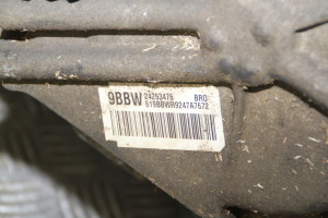 Chevrolet Cruze (2009–2015) Boîte de vitesses 9BBW - 4