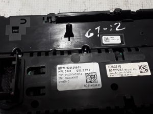 BMW 5 SERIES F07 (2009–2017) Heater control panel 9241248 - 3