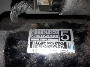Citroen C4 Picasso (2013–2018) Starter 9801667780 - 2