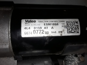 Peugeot 2008 (2013–2026) Starter 9674077280 - 3