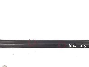TOYOTA Auris E15 (2006–2012) Fensterschachtleiste außen Tür hinten 75740-02121 - 3