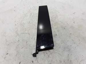 Rear side door outer window molding - 9825856880