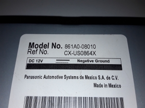 TOYOTA Sienna (2010–2021) Vadības bloks 861A008010 - 3