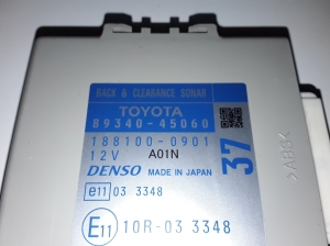 TOYOTA Sienna (2010–2021) Steuergerät für Parksystem 8934045060 - 2