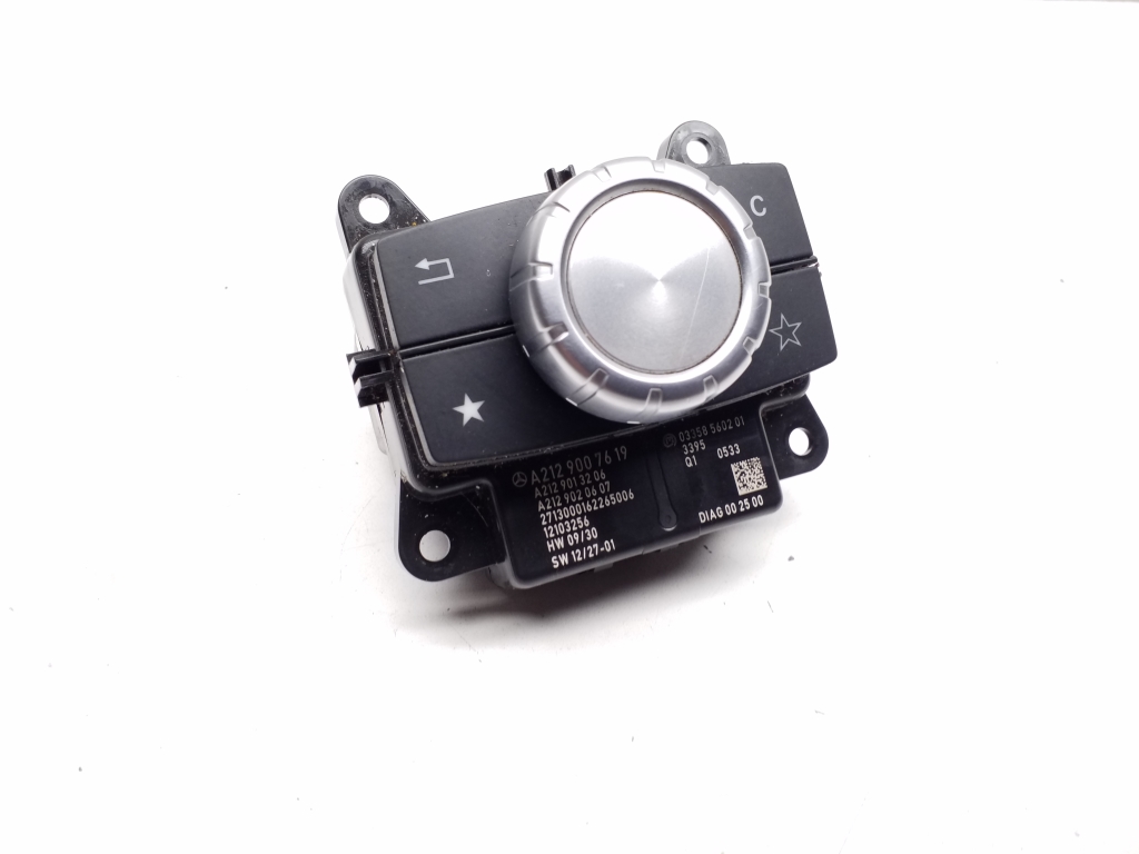 Mercedes Benz E-Class W212 (2009–2015) Display switch A2129007619 Mercedes Benz E-Class W212 (2009–2015) Display switch A2129007619