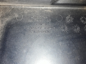 TOYOTA Sienna (2010–2021) Eckteil der hinteren Stoßstange 5216508010 - 3