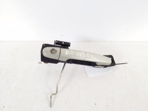 Front door external opening handle and its details