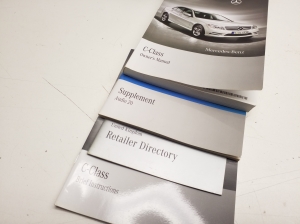 Mercedes Benz C-Class 204 (2007–2014) Serviceheft - 3