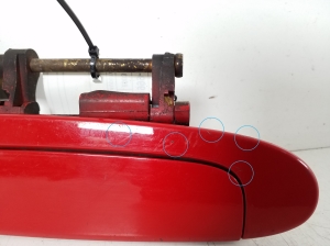 TOYOTA Yaris (1999–2005) Rear side door exterior handle 69230-0D900 - 3