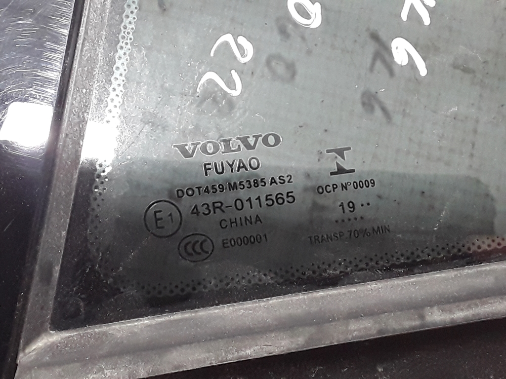 VOLVO S60 3 generation (2018-2023) Rear Left Door Window 31442964 21010034