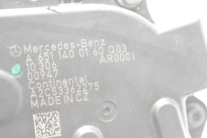 Mercedes Benz C-Class 204 (2007–2014) EGR-klapp A6511400160 - 3