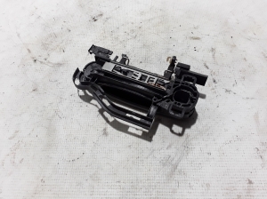 AUDI A6 C6 (2004–2011) Front door external opening handle and its details - 2