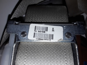 TOYOTA Sienna (2010–2021) Sicherheitsgurt hinten 2431595 - 2
