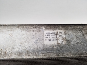 Mercedes Benz CLC-Class 203 (2001–2007) Intercooler A2035000500 - 4