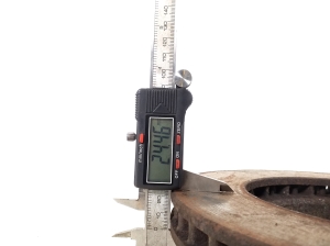 TOYOTA Corolla (2004–2007) Bremsscheibe vorne 43512-02070 - 2