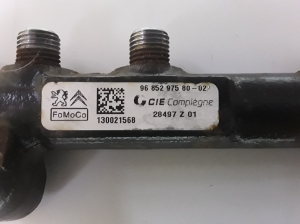 Citroen Berlingo (2008–2018) Kõrgsurve kütusetoru 9685297580 - 2