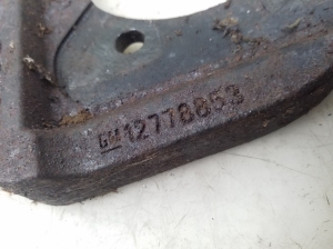  Rear hub stump without bearing 