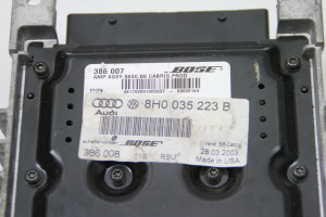 AUDI A4 B6 (2000–2005) Helivõimendi 8H0035223B - 3