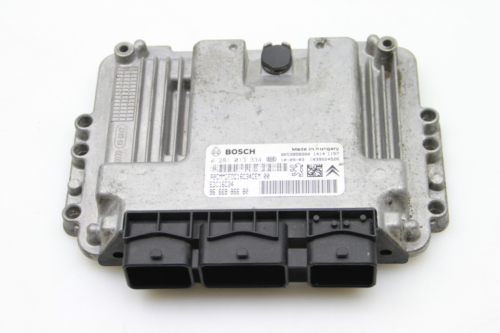 PEUGEOT 3008 1 generation (2010-2016) Motora vadības bloks 9666986680 27354889