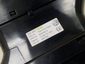 Volkswagen Sharan (2010–2026) Dashboard air vent grilles 7N0819703D - 5