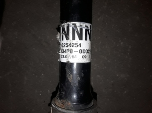 TOYOTA Yaris (2011–2020) Front drive shaft and its parts 434200D322B - 2