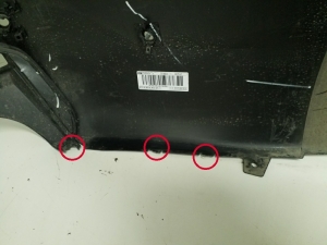 BMW 5 SERIES G31 (2017–2026) Heckstoßstange 8064726 - 2