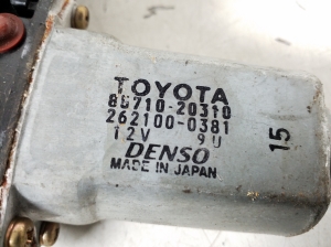 TOYOTA Celica (1999–2006) Priekšējo durvju logu pacēlājs un tā daļas - 2