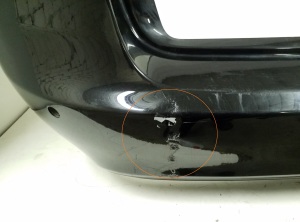 Mercedes Benz E-Class W212 (2009–2015) Tagumine kaitseraud A2128859225 - 4