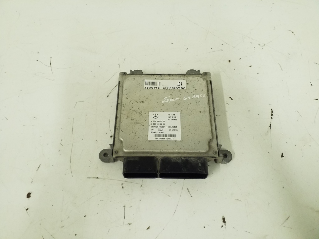 Used Mercedes Benz Sprinter Engine computer A6519000700