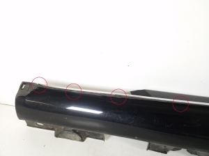 Mercedes Benz C-Class 205 (2014–2021) Schwellerverkleidung außen A2056906902 - 2