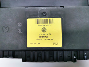 Volkswagen Phaeton (2002–2017) Front seat control unit 3D0959759CA - 4