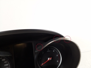 Mercedes Benz C-Class 205 (2014–2021) Näidikuplokk A2059001018 - 4