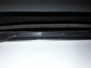 Peugeot 208 (2012–2019) Rear side door outer window molding 9674616580 - 2