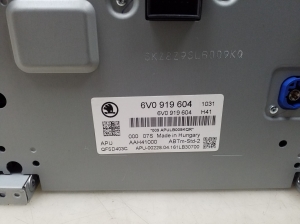Skoda Fabia MK 3 (2014–2021) Audio, Video, Navigation 6V0919604 - 3