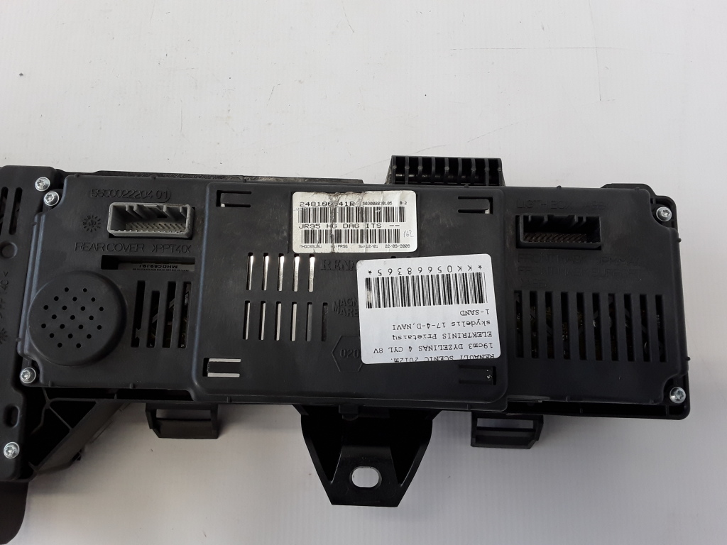 RENAULT Scenic 3 generation (2009-2015) Speedometer 5550022204 21072218