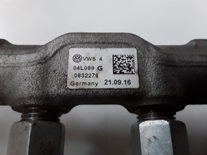 AUDI A4 B9 (2015–2026) Kõrgsurve kütusetorustik ja selle osad 04L089G - 3