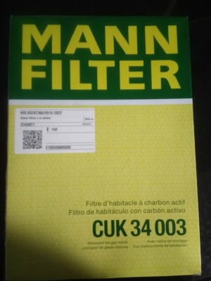  Salono filtras ir jo detalės 