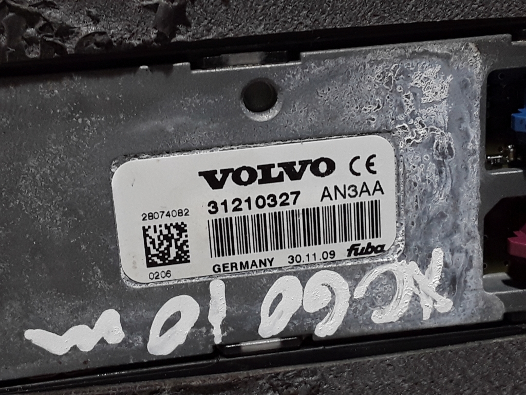 VOLVO XC60 1 generation (2008-2017) Antenne 31210327 21014785