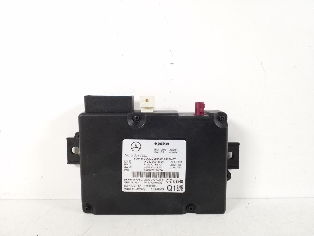 Mercedes Benz C-Class 205 (2014–2021) Control unit A2429004801 Mercedes Benz C-Class 205 (2014–2021) Control unit A2429004801