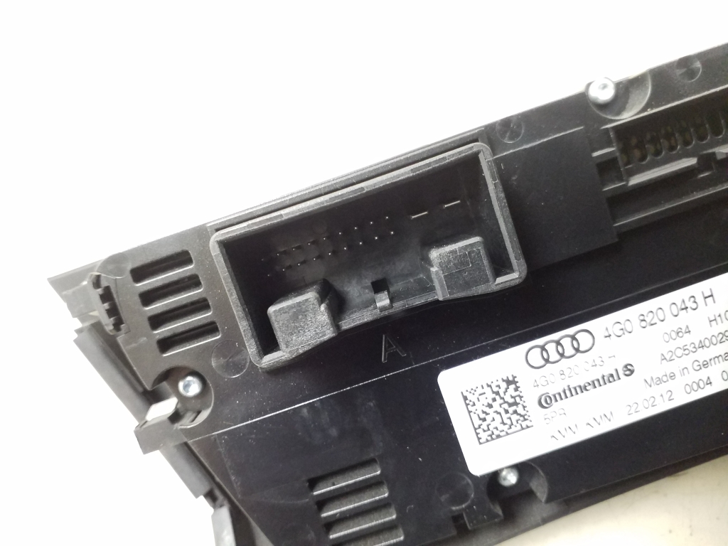 AUDI A7 C7/4G (2010-2020) Pегулятор климы 4G0820043H 24966020