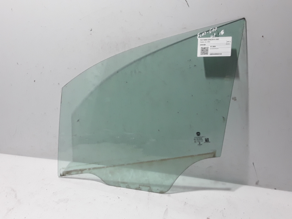 FIAT 500X 1 generation (2014-2024) Priekinių kairių durų stiklas 51941684 21015440