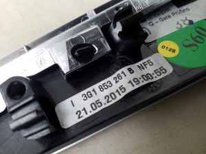 Volkswagen Passat B8 (2014–2023) Dashboard trim 3G1853261B - 3