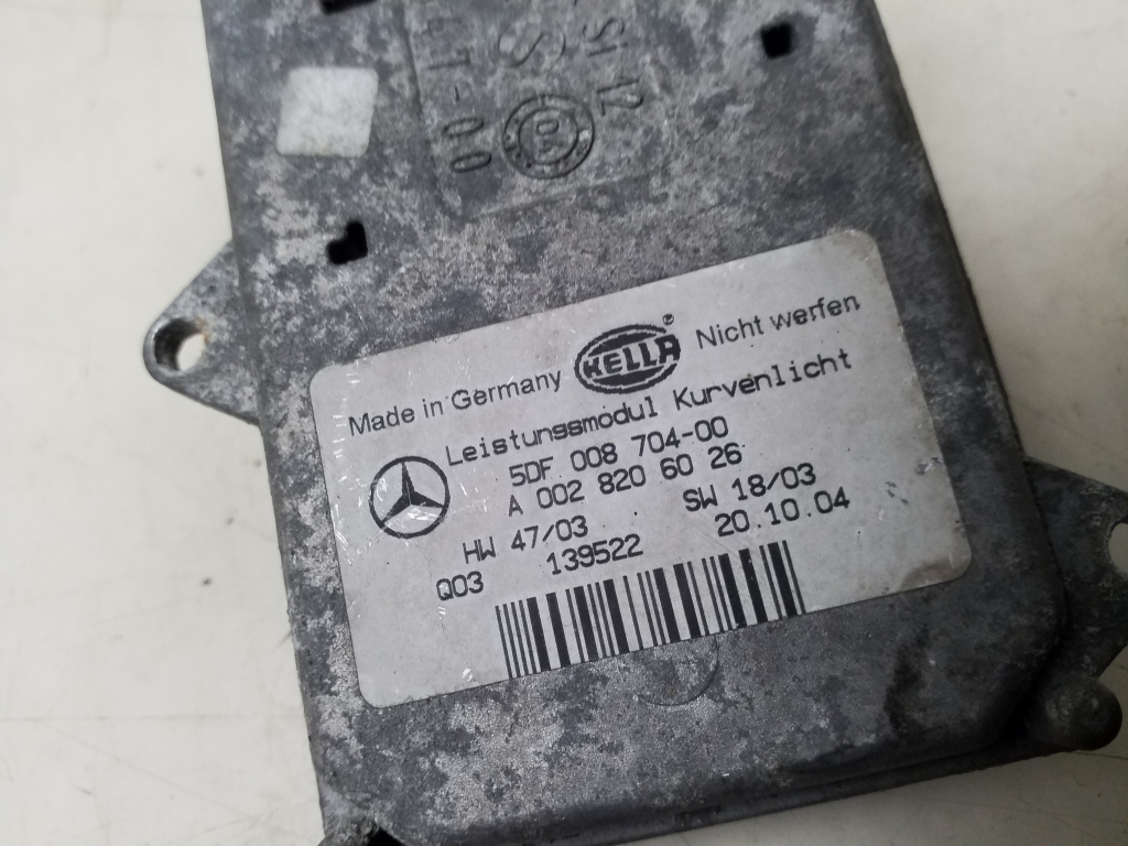 MERCEDES-BENZ E-Class W211/S211 (2002-2009) Xenon Light Control Unit A0028206026 24966714