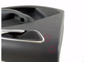 Mercedes Benz B-Class 246 (2011–2017) Rear side door panel - 3