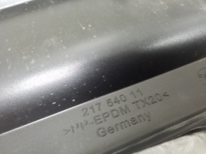 BMW 5 SERIES G30 (2016–2026) Heckstoßstangen Unterspoiler 21754011 - 3