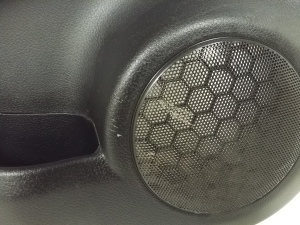  Upholstery of rear side doors 