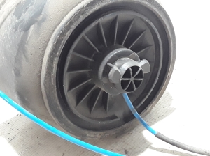 BMW 5 SERIES F07 (2009–2017) Aizmugurējā tilta gaisa piekares spilvens 6781844 - 2